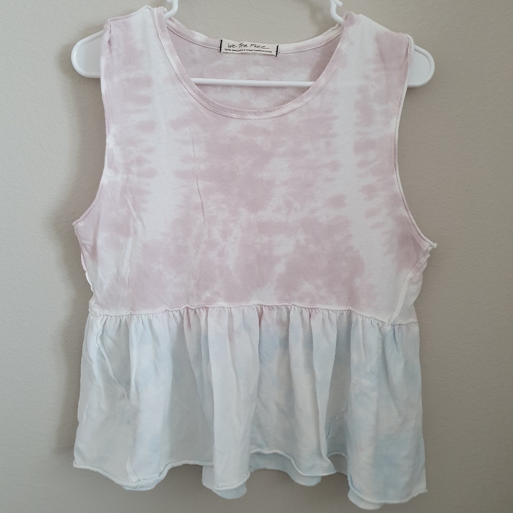 Free People Peplum Tank XS